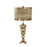 Lucas McKearn Retro 1Lt Table Lamp, Cream Stack Of Pebbles On Gold- TA1031