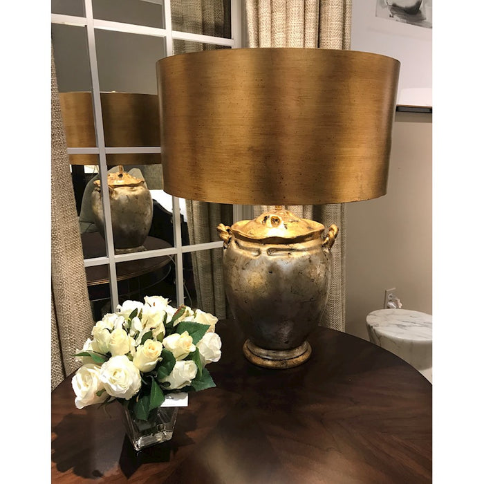 Lucas McKearn 1Lt Table Lamp, Silver/Gold/Painted Gold