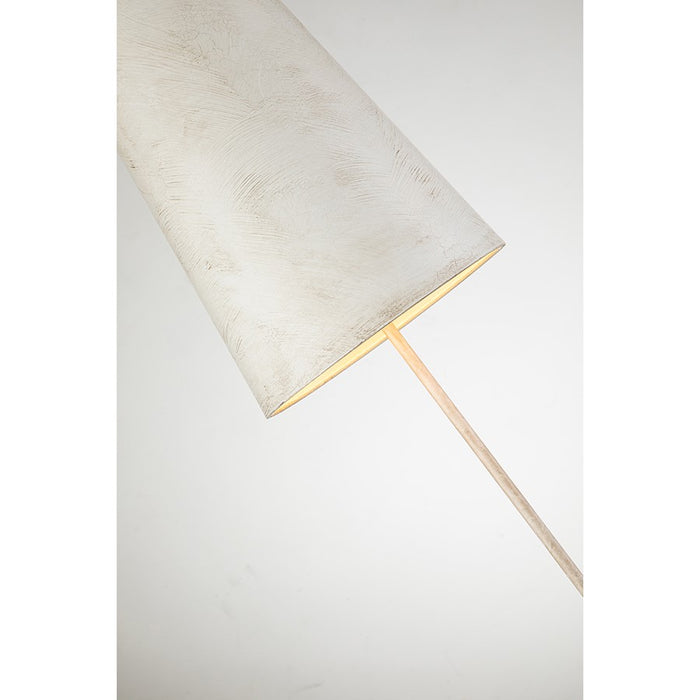 Lucas McKearn Swirl 1 Light Table Lamp, Bone White/Bone White