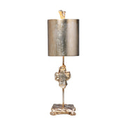 Lucas McKearn Cross Silver 1Lt Accent Lamp, Silver/Silver - TA1234