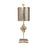 Lucas McKearn Cross Silver 1Lt Accent Lamp, Silver/Silver - TA1234