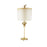 Lucas McKearn Trellis 1Lt Table Lamp, Putty /Silver Orb Element - TA1239