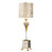Lucas McKearn Pompadour X 1Lt Accent Lamp, Gold/Silver/Cream - TA1258