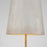 Lucas McKearn Coral Luxe 1 Light Table Lamp, Gold/White