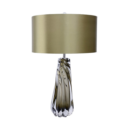 Lucas McKearn Dalrymple 1Lt Table Lamp, Smokey Grey/Shimmery Olive - TLG3020
