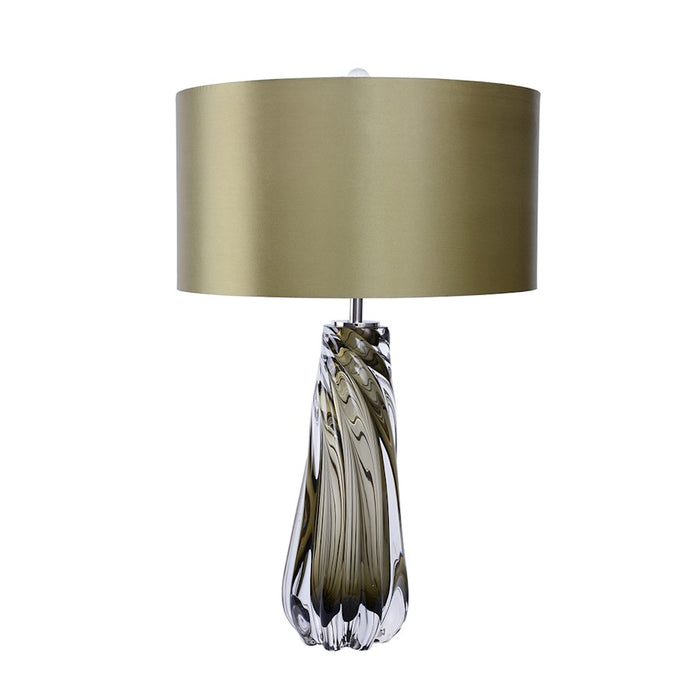 Lucas McKearn Dalrymple 1Lt Table Lamp, Smokey Grey/Shimmery Olive - TLG3020