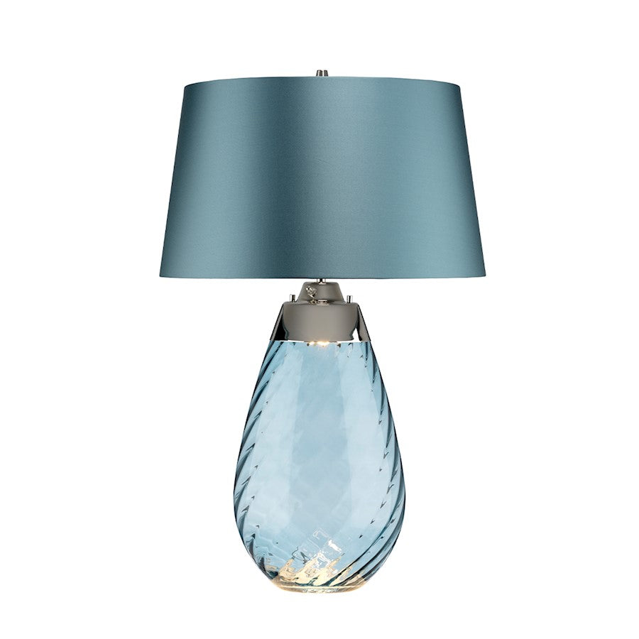 Lucas McKearn Lena 2 Light 29" Table Lamp, Blue/Duck Egg Blue - TLG3025L