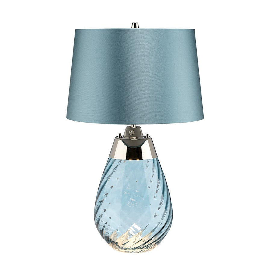Lucas McKearn Lena 2 Light 24" Table Lamp, Blue/Duck Egg Blue - TLG3025S