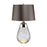 Lucas McKearn Lena 2 Light 24" Table Lamp, Smoke/Slate Satin - TLG3026S