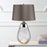 Lucas McKearn Lena 2 Light 24" Table Lamp, Smoke/Slate Satin
