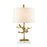 Lucas McKearn Audubon 1Lt Accent Lamp, Gold/Metal Crystal/Ivory