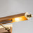 Lucas McKearn Winchfield 4Lt Picture Light, Brass/Oak