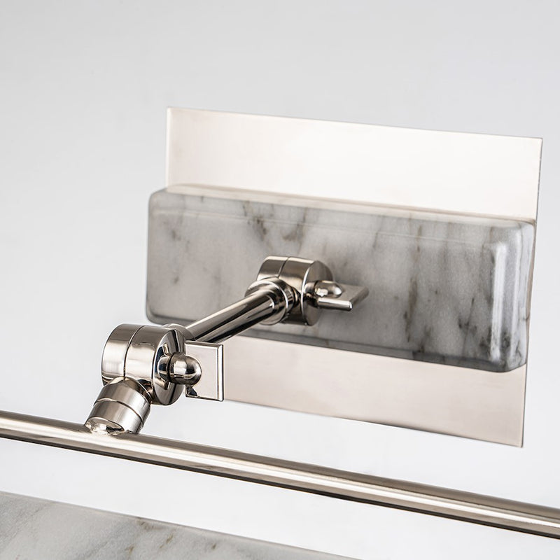 Lucas McKearn Winchfield 2Lt Picture Light, NK/WH Marble