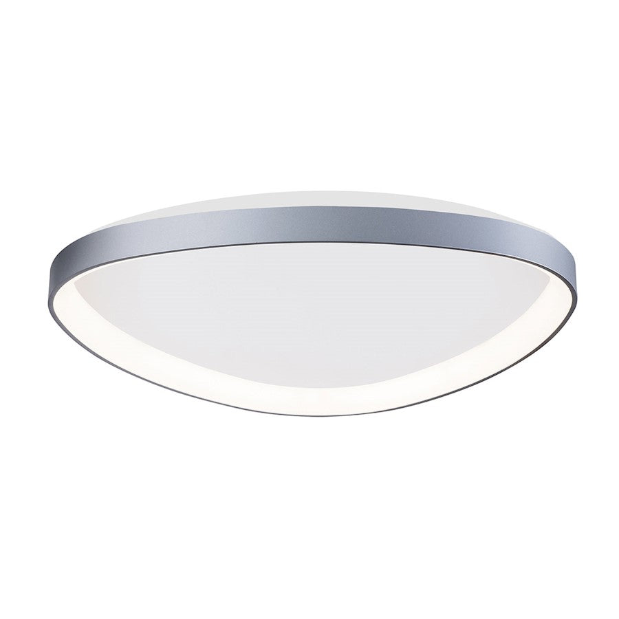 Lumpure Florida 1 LED Flush Mount/48W, Silver - 5355-848RC-SLV-TR-CCT