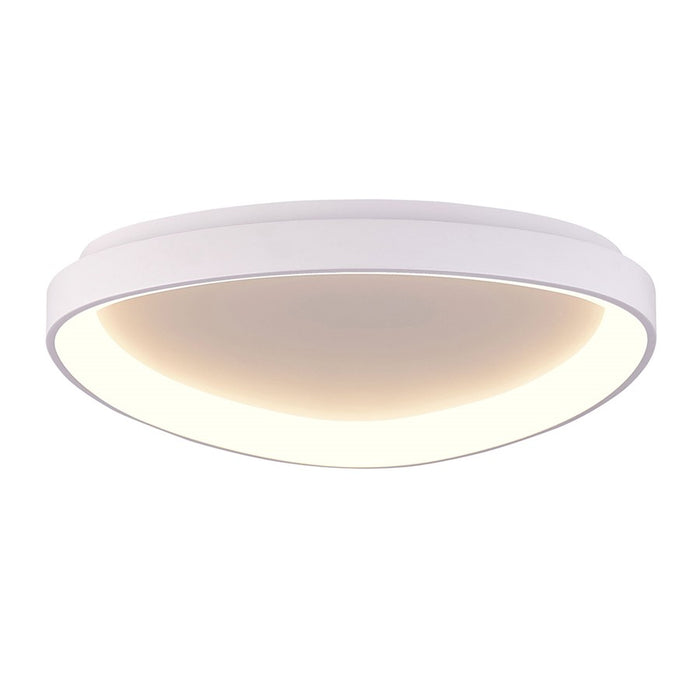 Lumpure Florida 1 LED Flush Mount/48W, Matte White - 5355-848RC-WH-TR-CCT