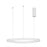 Lumpure Florida 3 LED Pendant/60W, Matte White - 5355-860RPP-WH-3