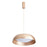 Lumpure Noruega LED Pendant/40W, Brushed Brown Gold