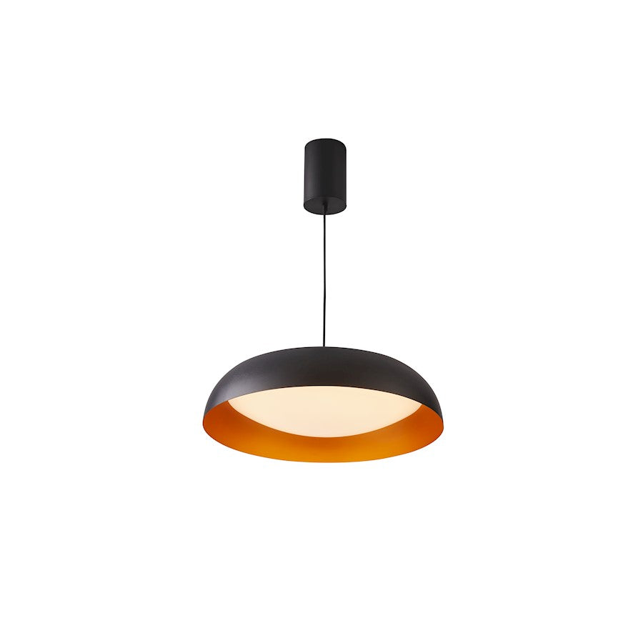 Lumpure Noruega LED Pendant/40W, Black/Gold - 5357-840RP-BK-CP-3