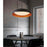 Lumpure Noruega LED Pendant/40W, Black/Gold