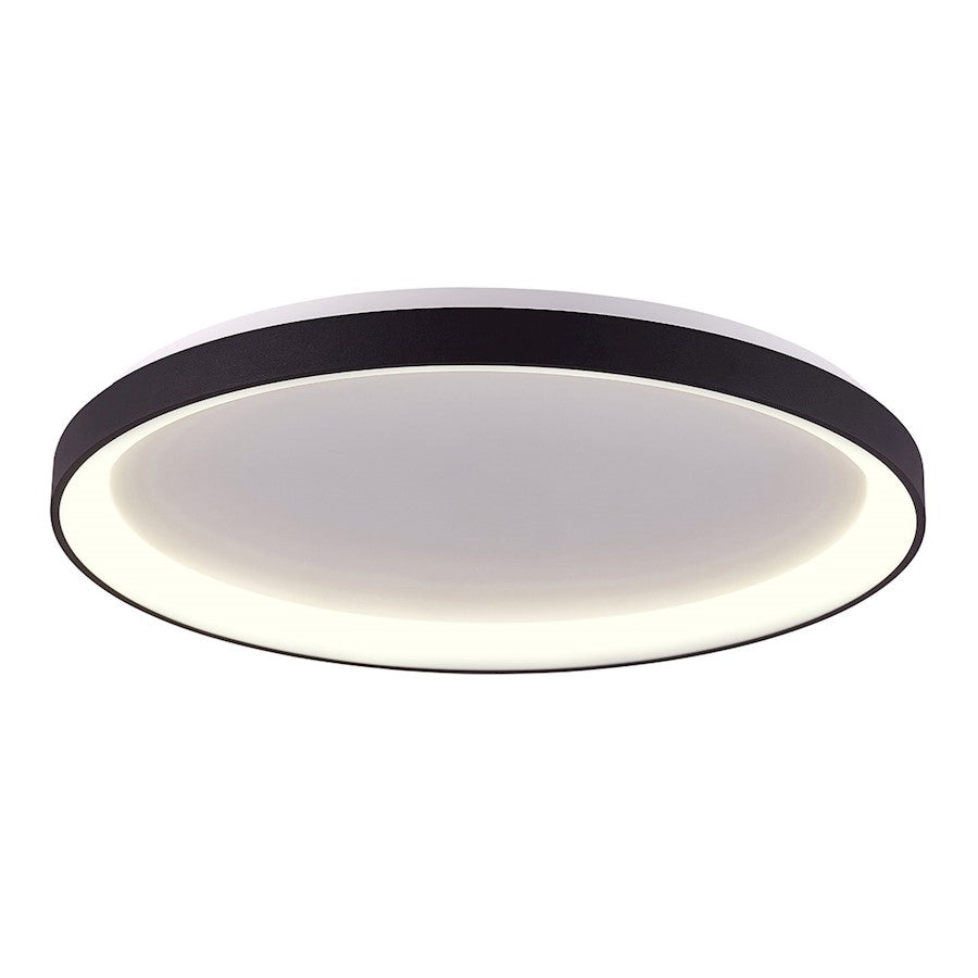 Lumpure Alaska 1 LED Flush Mount/30W, Matte Black - 5367-830RC-BK-3