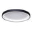 Lumpure Alaska 1 LED Flush Mount/30W, Matte Black