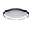 Lumpure Alaska 1 Cc LED Flush Mount/30W, Matte Black - 5367-830RC-BK-TR-CCT