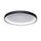 Lumpure Alaska 1 Cc LED Flush Mount/30W, Matte Black