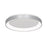 Lumpure Alaska 1 Cct LED Flush Mount/30W, Silver