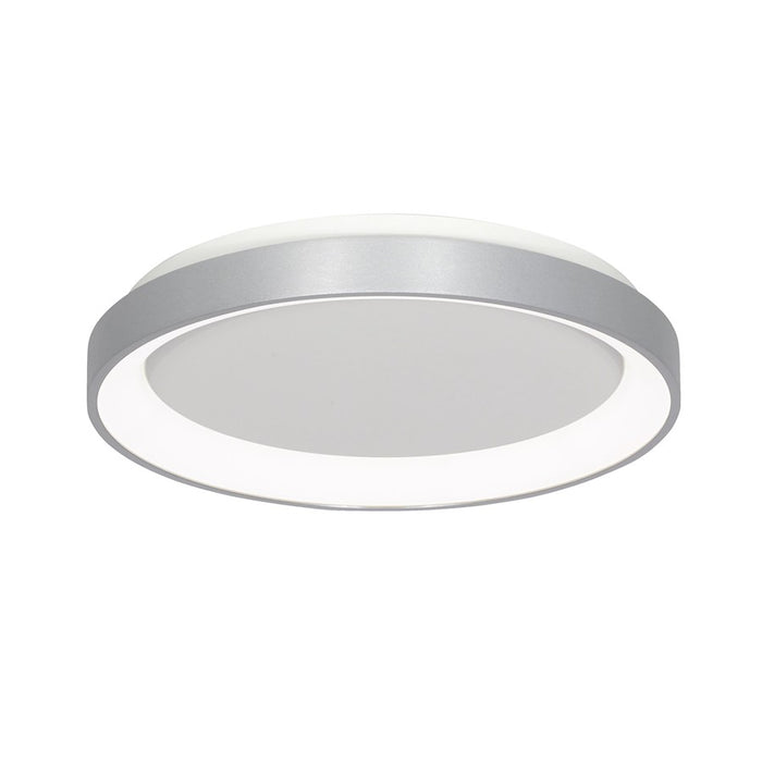 Lumpure Alaska 1 Cct LED Flush Mount/30W, Silver