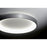 Lumpure Alaska 1 Cct LED Flush Mount/30W, Silver