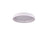 Lumpure Alaska 1 LED Flush Mount/30W, Matte White