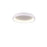 Lumpure Alaska 1 Cct LED Flush Mount/30W, Matte White