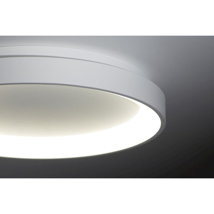 Lumpure Alaska 1 Cct LED Flush Mount/30W, Matte White