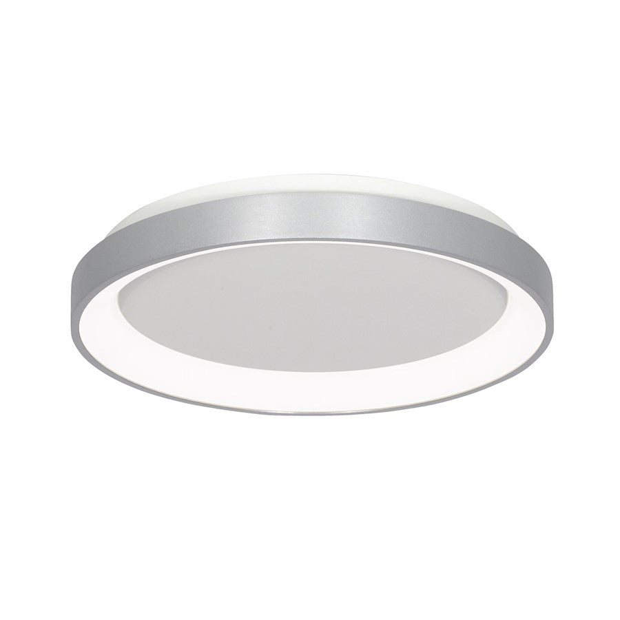 Lumpure Alaska 2 CCT LED Flush Mount/38W, Silver - 5367-838RC-SLV-TR-CCT