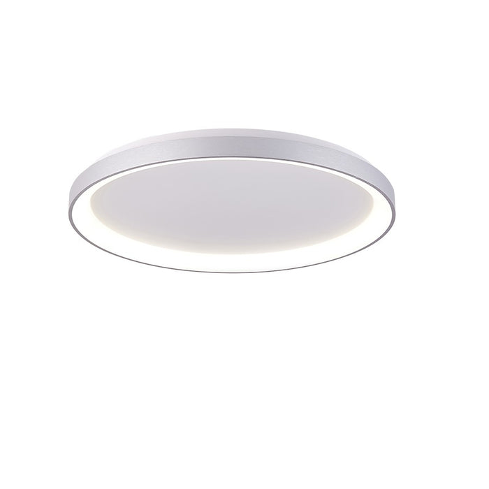 Lumpure Alaska 2 Cct LED Flush Mount/38W, Silver