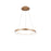 Lumpure Alaska 9 LED Pendant/48W, Brushed Gold - 5367-848ROP-BG-3