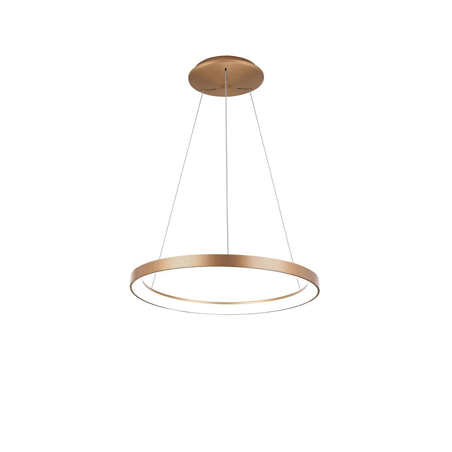 Lumpure Alaska 9 LED Pendant/48W, Brushed Gold - 5367-848ROP-BG-3