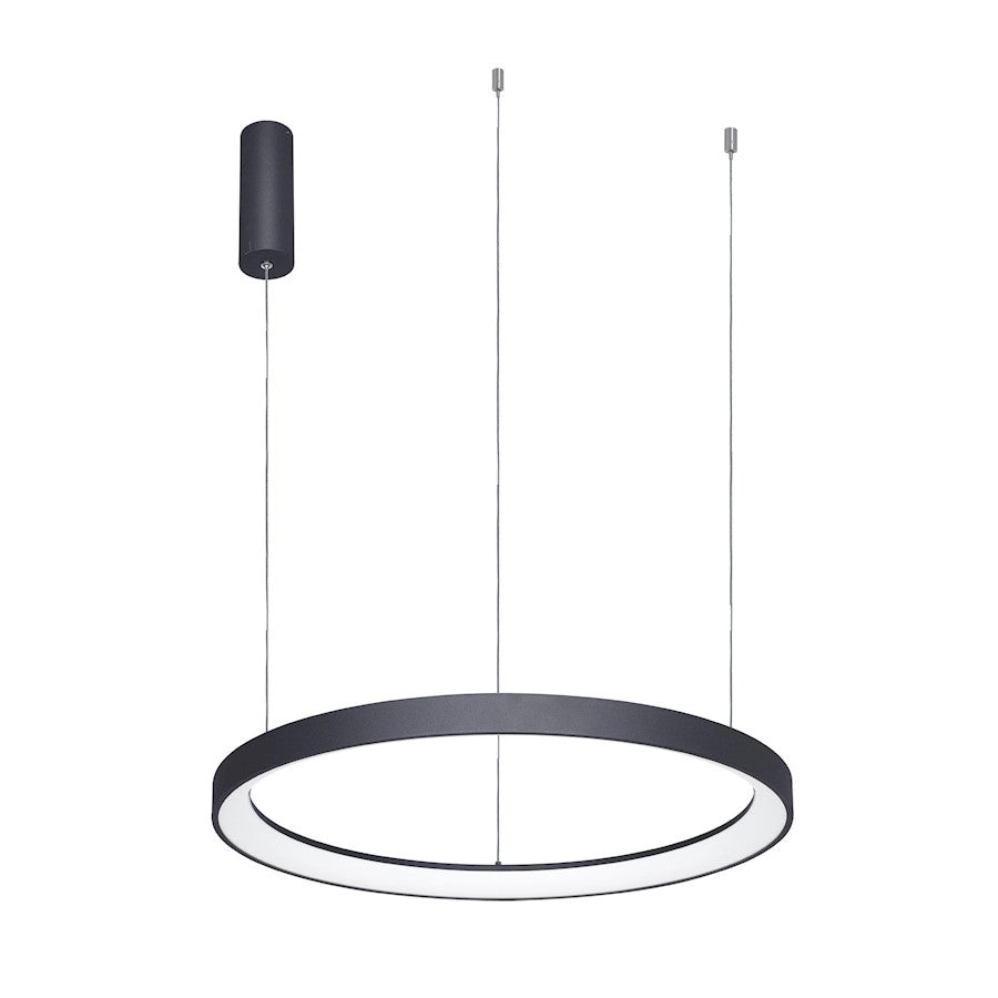 Lumpure Alaska 9 LED Pendant/48W, Matte Black - 5367-848RPP-BK-3