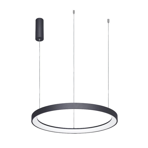 Lumpure Alaska 10 LED Pendant/60W, Matte Black - 5367-860RPP-BK-3