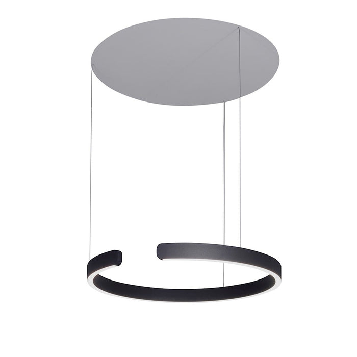 Lumpure Tokio LED Pendant, 30W, Matte Black