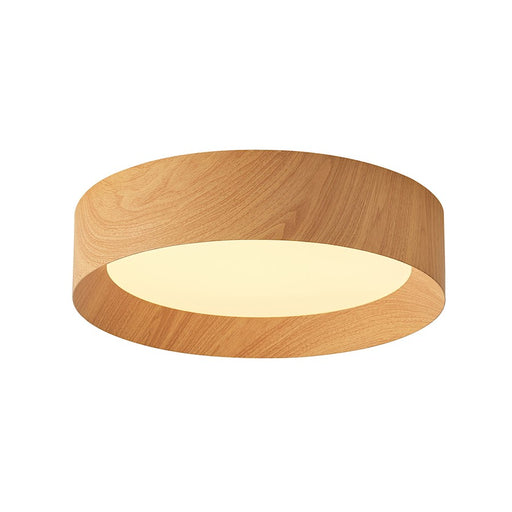 Lumpure Barcelona LED Flush Mount/40W, Wood - 5601-840RC-WD-CCT