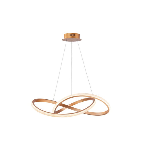 Lumpure Paris LED Pendant/80W, Brushed Gold - 5612-884-BG-TR-CCT