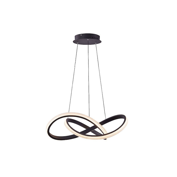 Lumpure Paris LED Pendant/80W, Matte Black