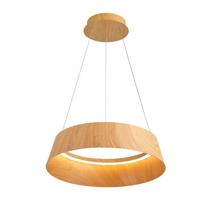 Lumpure Buenos Aires LED Pendant/50W, Wood - 5636-850ROP-WD-CCT