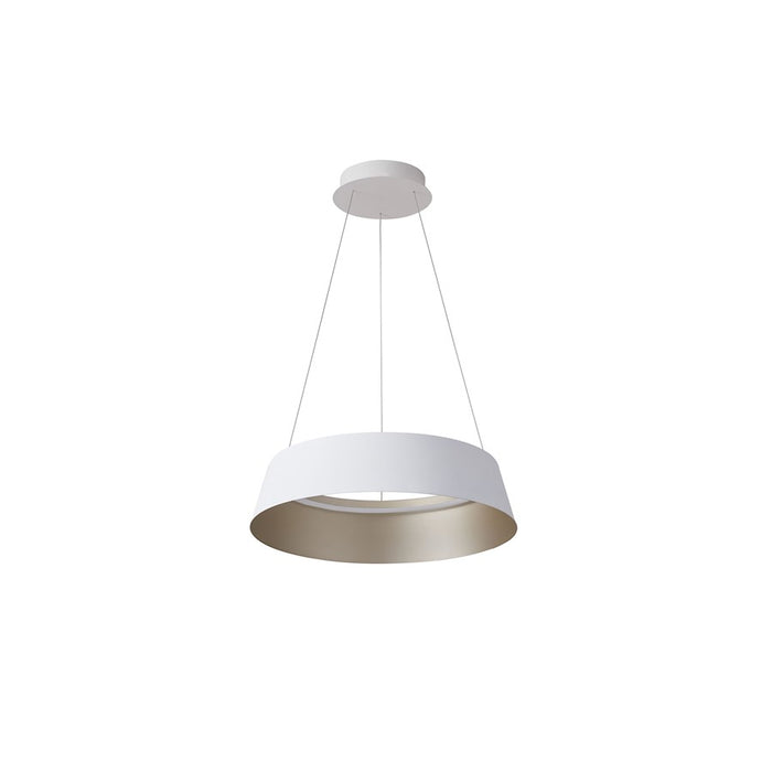 Lumpure Buenos Aires LED Pendant/50W, White/Champagne