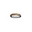 Lumpure Brazil LED Flush Mount/40W, Black/Wood