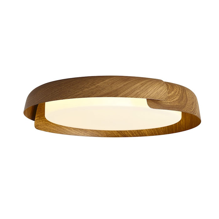 Lumpure Brazil LED Flush Mount/40W, Dark Wood - 5647-840RC-DWD-CCT