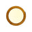 Lumpure Brazil LED Flush Mount/40W, Dark Wood
