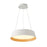 Lumpure Toronto LED Pendant/38W, White/Wood - 5655-838RP-WH-WD-CCT