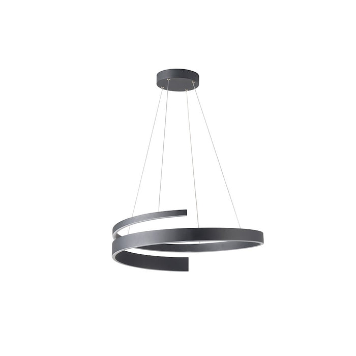 Lumpure New York LED Pendant/48W, Matte Black